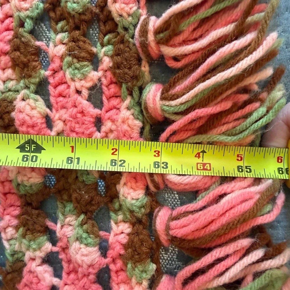 Handmade vintage crochet